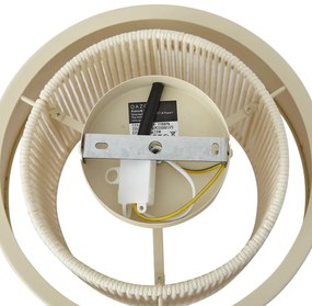 Modern bézs mennyezeti lámpa arany színnel - Kora