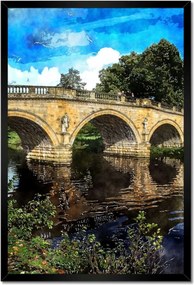 Poszterek keretben 40x60 Híd Tájkép Híd