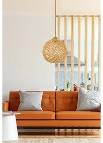 Csillár zsinóron JUTE 1xE27/60W/230V bézs