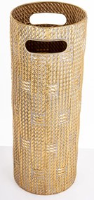 Derby design Esernyőtartó, arany fém, 55x20x20cm