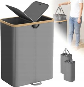 Szennyestartó Kosár Szennyestartó Rendszerező Nagy 150L