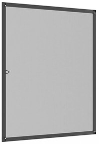 antracitszürke ablakszúnyogháló 80x100 cm