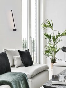 Fali Lámpa Fekete SYNTHESI NOVA LUCE 9009322