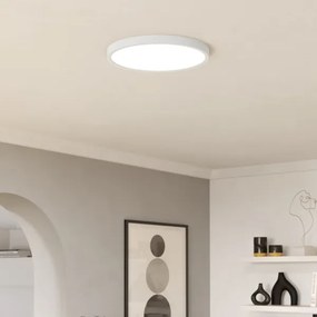 Eglo 901726 -LED RGBW dimmelhető fürdőszobai mennyezeti lámpa FUEVA-Z LED/17,5W/230V 38,9cm IP44 fehér