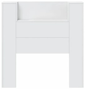 fehér áthidalószekrény LED-világítással 100 x 16,5 x 103,5 cm
