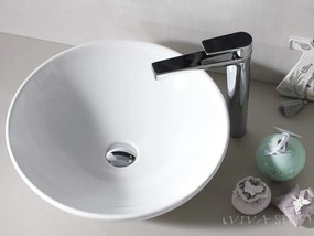 CeraStyle ZERO - PULTRA ültethető - Top Counter - porcelán mosdó - O - Ø 46 cm