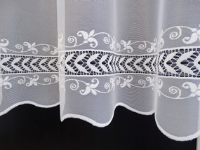 Mg Függöny 35893 Fehér 400x160cm kész, M szalaggal