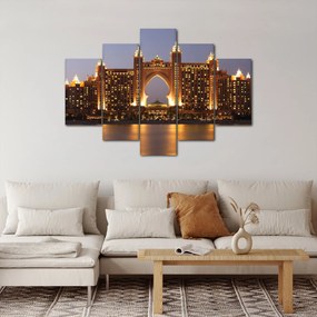 Kép egy épületról Dubajban (150x105 cm)