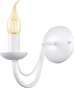 KAJA K-3998 BARTEZ II Fehér Színű Fali Lámpa 1xE14 10W IP20
