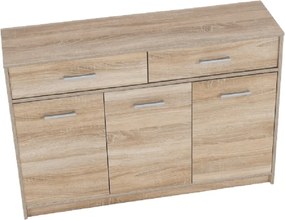 Komód 3D2S, sonoma tölgyfa, TEYO