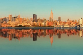 Fotótapéta az elbűvölő New York tükörképe