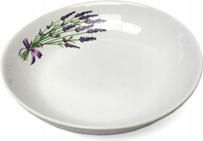 Levendula motívummal díszített mélytányér Ø-21 cm