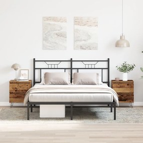 Éjjeliszekrény fiókkal 2 pcs Régi fa 40 x 35 x 50 cm Faanyag