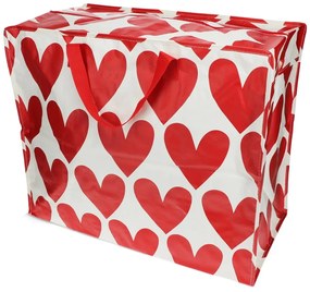 Újrahasznosított műanyag ruhatároló doboz 58x28x48 cm Hearts – Rex London