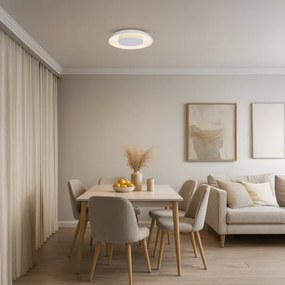 LED mennyezeti lámpatest PIATTINO LED/30W/230V 3000/4000/6000K átm. 40 cm fehér