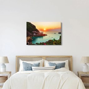 Gyönyörű strand képe (90x60 cm)