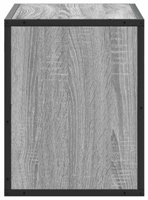 szürke sonoma színű szerelt fa TV-szekrény 60 x 31 x 39,5 cm