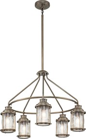 Kichler Ashland Bay KL-ASHLANDBAY-5P-BU Csillár 5x60W/E27 IP44