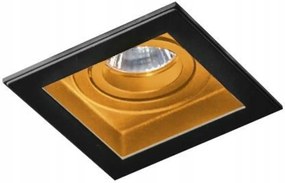 Mennyezeti spotlámpa AZzardo Minorka fekete/arany AZ2802 GU10 1