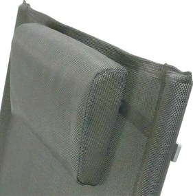 Avenberg Merida kerti hintaszék, fekete, 147 x 63 x 88 cm