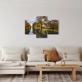 Vízi csatorna képe (90x60 cm)