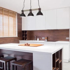 Csillár láncon HAKON 3xE27/60W/230V patina