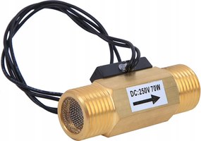 Vízpumpa Áramlásérzékelő Kapcsoló 1/2" 10W DC 250V Sárgaréz