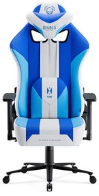 Diablo X-Player 2.0 szövet gamer szék Átlagos méret: frost white / fehér