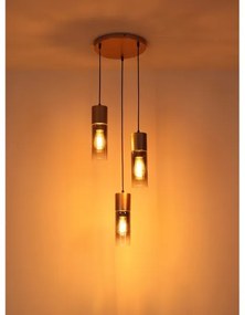 Globo 21000-3HCA - ANNIKA kábeles függeszték, 3xE27/25W/230V, átm. 30 cm