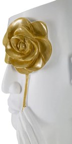 Vaso arc c/fiore 14x13x27cm