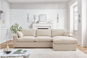 Bézs sarokkanapé Belair – Bobochic Paris