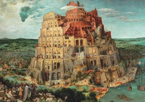 Művészet Babel Tower 1500 db-os puzzle Clementoni