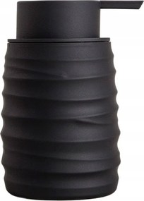 Torus adagoló dombornyomással fekete 8,2x8,2x17 cm Homla