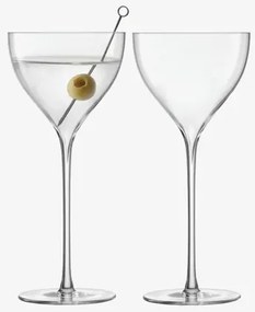 Savoy Nick & Nora poharak 210 ml átlátszó, 2 db - LSA international