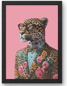 Poszter Stílusos Leopárd A4-es méret