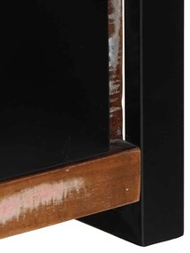 TV szekrény 100x30x35 cm tömörfa, újrahasznosított fa