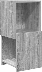 vidaXL Sarokszekrény Szürke Sonoma 30,5x30x65cm Faanyag