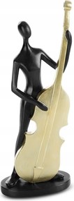 Dekorációs figura Rico Eurofirany stilizált figura nagybőgővel