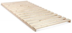 Franciaágy  140 cm Peissa (matrac nélkül) (fa léces ágyráccsal). 1052042