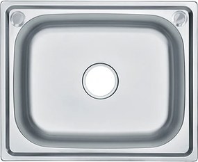 Mont szögletes egy medencés rozsdamentes mosogató