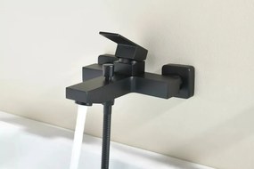 AREZZO design CUBEFIELD kádcsaptelep szett, fekete
