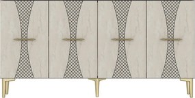 Slim 150 - Anthracite, Travertine, Gold