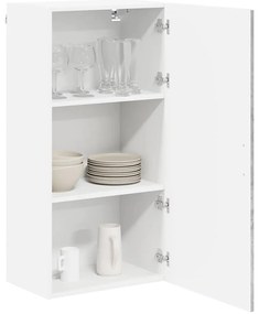 Fali konyhaszekrény Beton Szürke 50 x 31 x 100 cm Faanyag