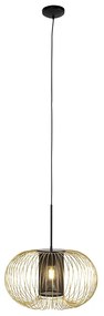 Design lógólámpa arany fekete színben 50 cm - Marnie
