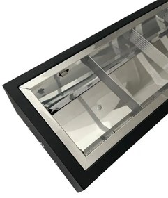 Fénycsöves lámpa T8 2xG13/18W/230V 120 cm fekete