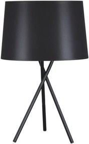 Kaja Remi Black asztali lámpa 1x40 W fekete K-4352