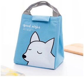 Uzsonnás termotáska GOOD NIGHT, kék