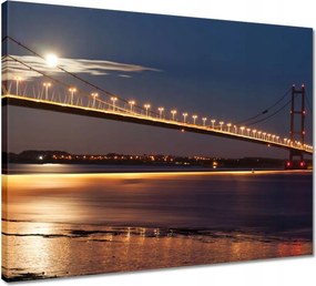 Vászonkép 50x40 Megvilágított híd