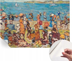 Öntapadós Fali Fotótapéta Hálószobába Tengerparti jelenet 152x104 cm