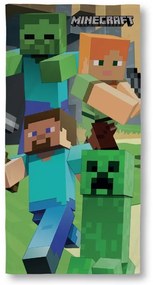 Minecraft fürdőlepedő 70 x 140 cm